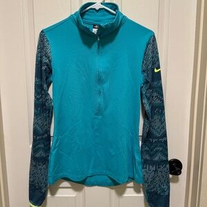 Nike Pro - Medium - Dri-Fit Long Sleeve Half-Zip